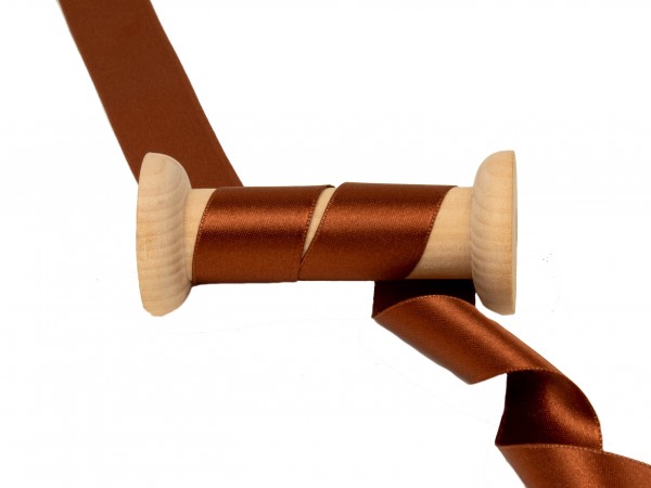 Satinband 25mm – braun (1.0m)