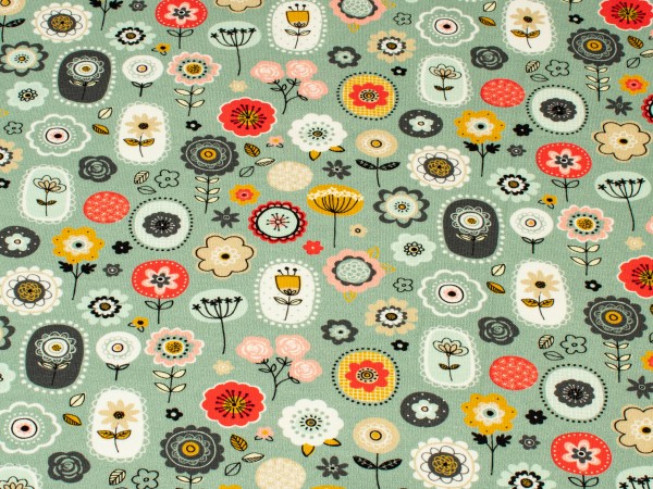 Baumwoll-Jersey - „bloomy“ (0.5m)