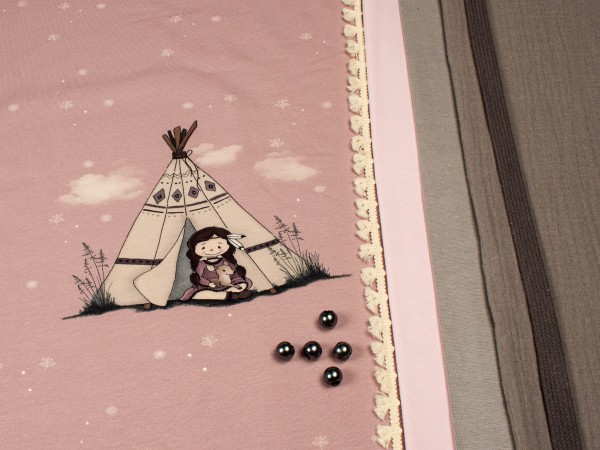 Stoff-Paket "kleine Wolke" *2