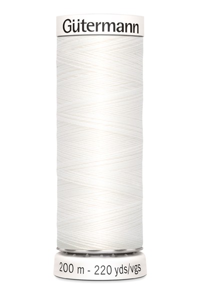 Gütermann-Garn Allesnäher – weiß (200m)
