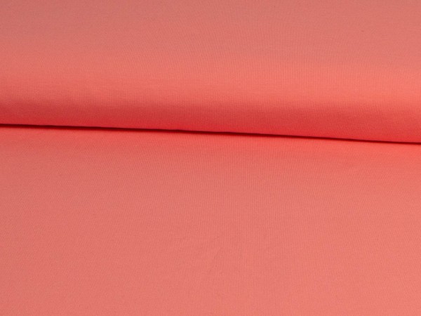 Baumwoll-Jersey - dunkles pastellrosa (0.5m)