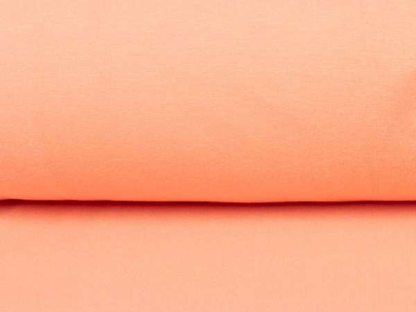Bündchen-Stoff - apricot (0.5m)