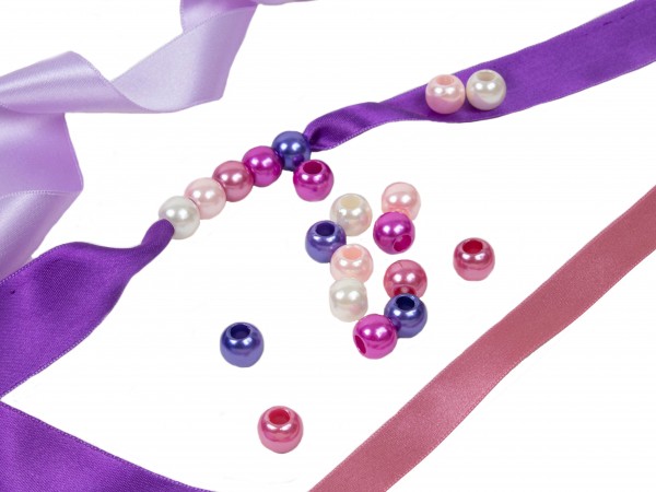Großlochperlen 12mm – candy-mix (20Stk)
