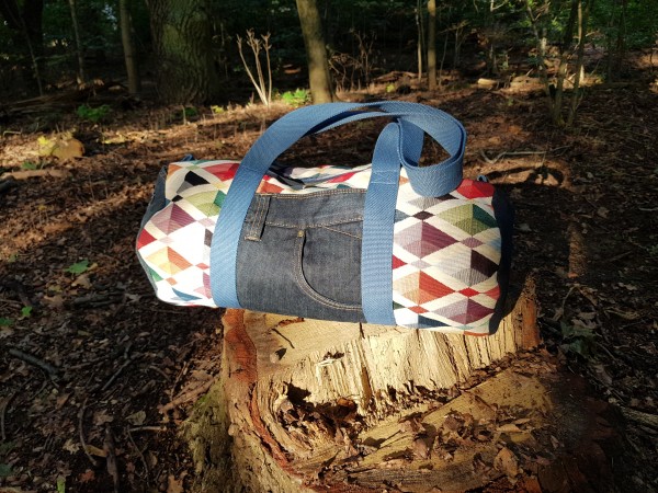 Weekender Jeans Rauten