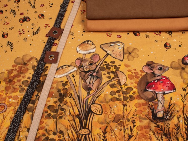 Stoff-Paket "Mäusebande"
