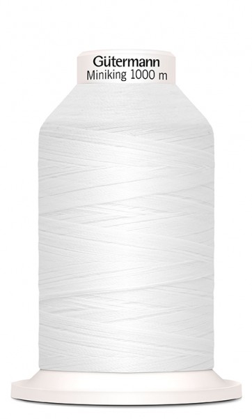 Gütermann-Garn Miniking – weiß (1000m)