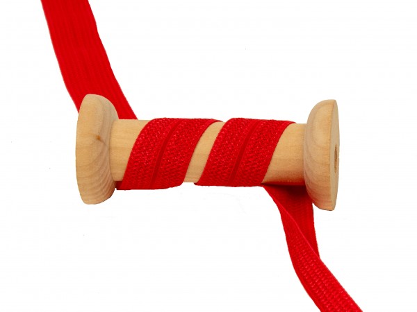elastisches Einfassband – dunkelrot (1.0m)