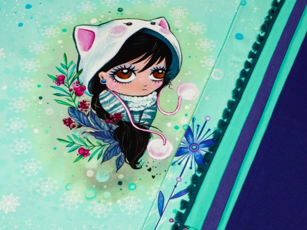 Stoff-Paket "Wintermädchen" *1